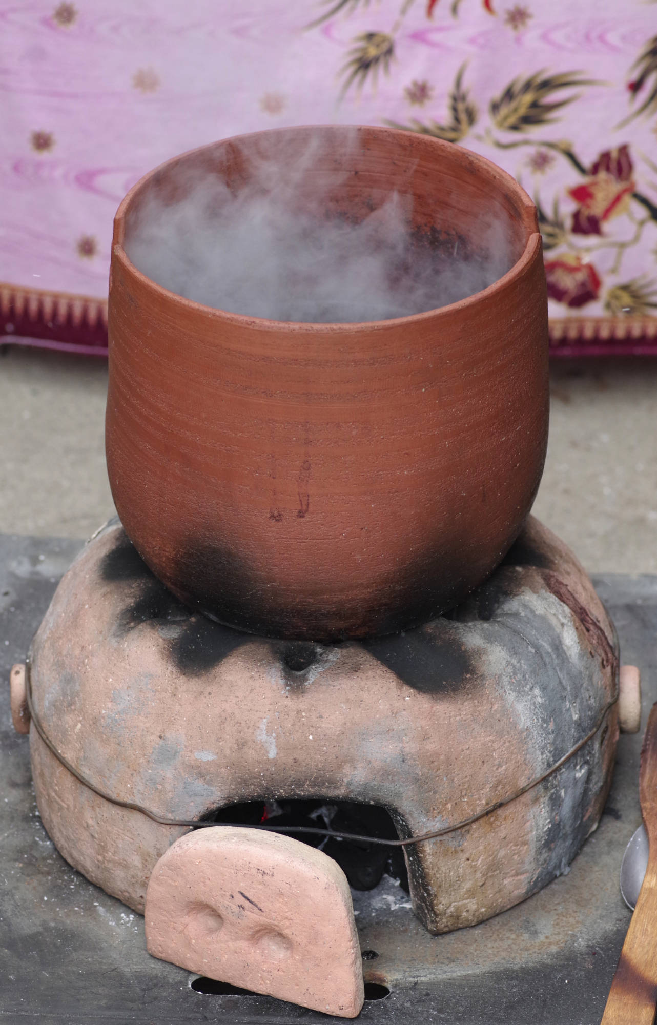 boiling lac in water